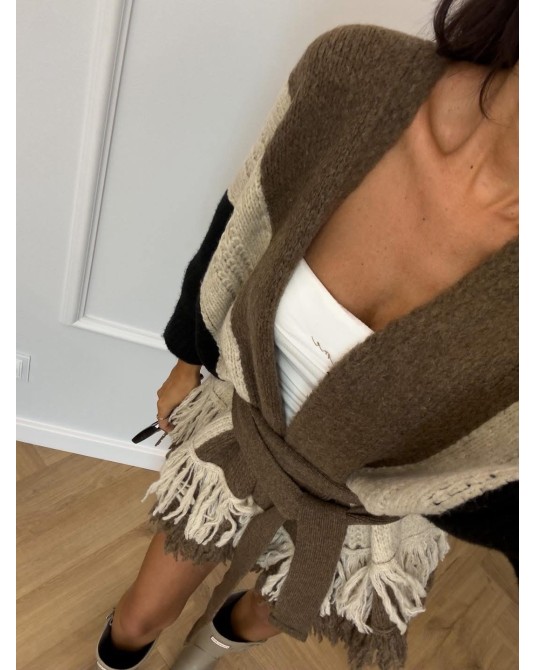 CZEKOLADOWY KARDIGAN ▪️