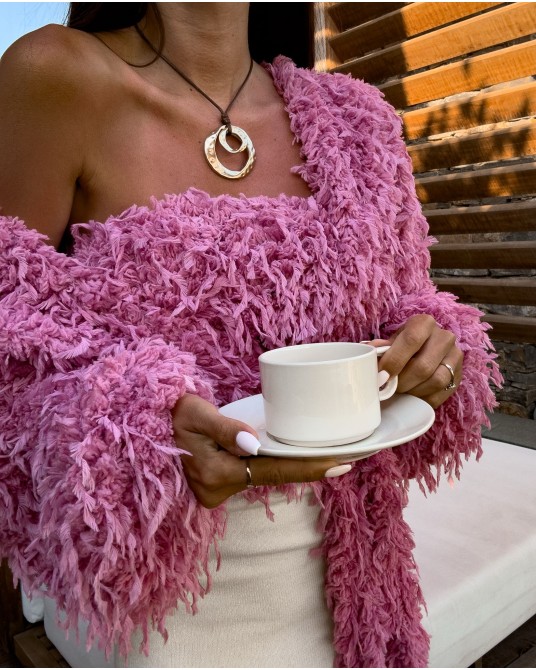 BLUZKA KIMONO ▪️różowa