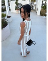 Komplet DZIANINOWY ▪️ecru beż