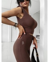 CASUALOWY KOMPLET URBAN ▪️czekoladowy