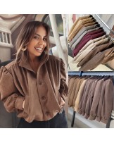 ZAMSZOWA KURTKA CAMEL  ▪️