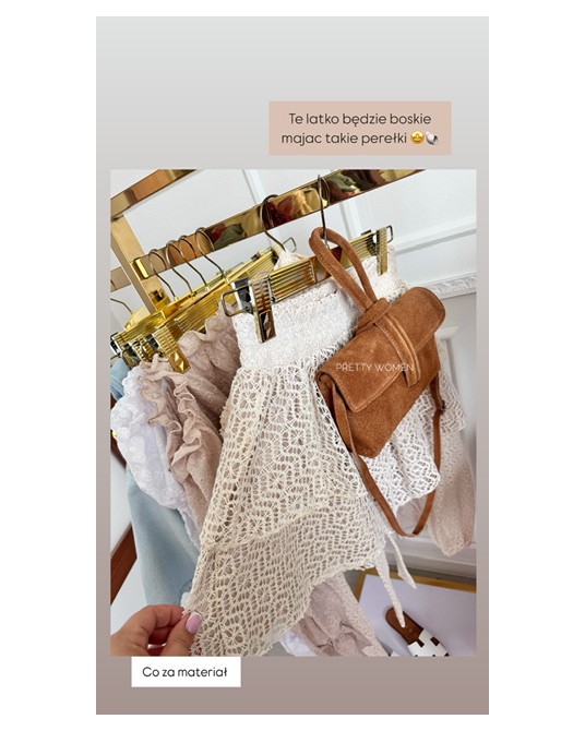 Ażurowy Komplet la milla ▪️beżowy premium