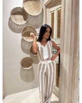 Komplet DZIANINOWY ▪️ecru beż