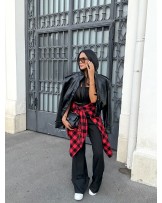 SKÓRZANA KURTKA ▪️czarna