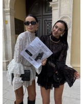 KORONKOWE SPODNICZKO SPODENKI ▪️CZARNE