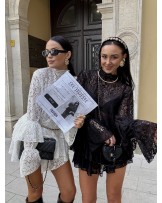 KORONKOWE SPODNICZKO SPODENKI ▪️CZARNE