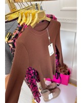 CZEKOLADOWY SWETEREK PIÓRKA 