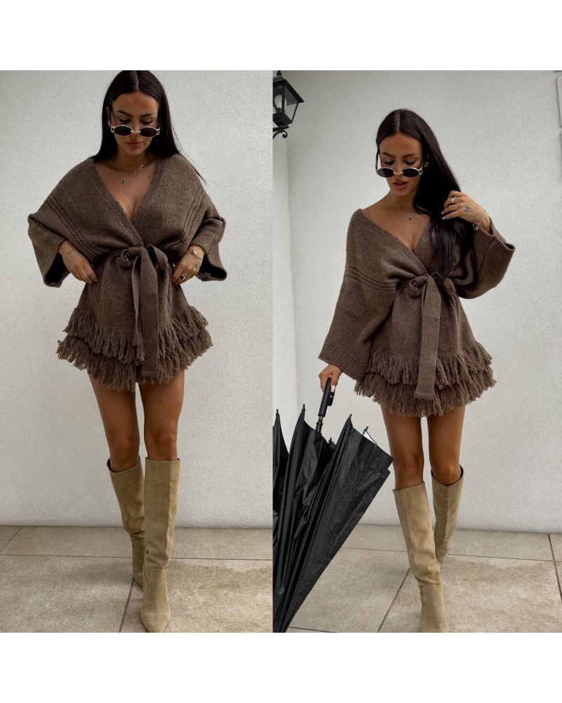 CZEKOLADOWY KARDIGAN ▪️