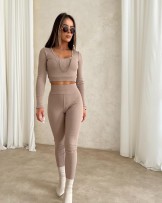 Komplet FEARLESS Beżowy  ▪️LM