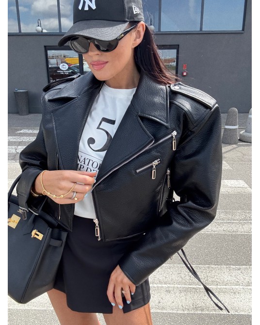 KURTKA RAMONESKA ▪️czarna