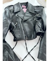 KURTKA RAMONESKA ▪️czarna