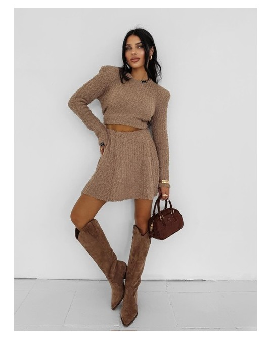 DZIANINOWY KOMPLET ▪️CAMEL