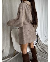 KARDIGAN Z WEŁNA ▪️mokka