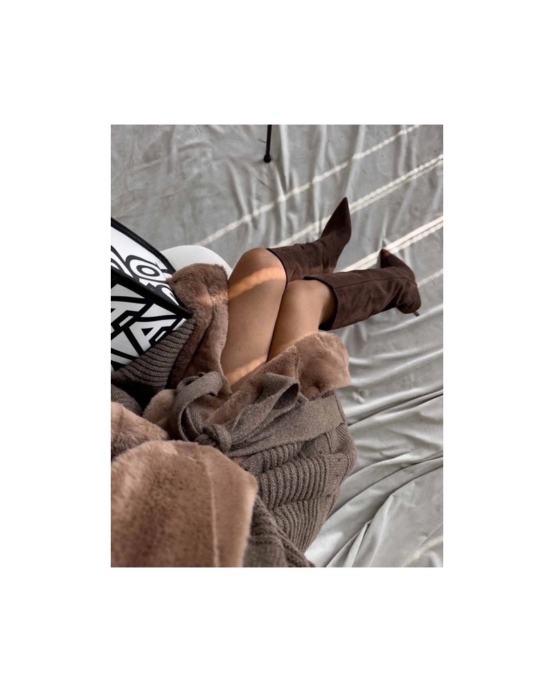 KARDIGAN Z WEŁNA ▪️czekolada