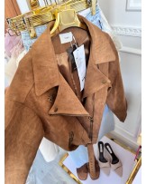 WIRALOWA KURTKA ▪️zamsz