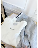 SPODNIE LOGO ▪️MILLA SZARE