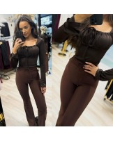 Bluzka MEGGY ▪️czekolada