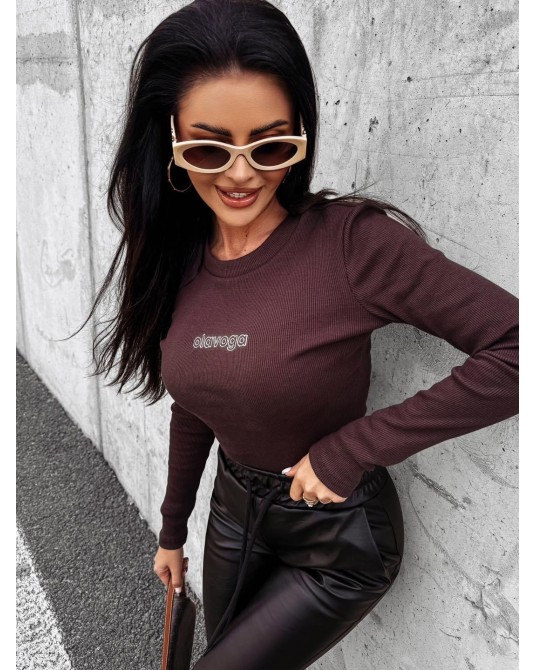 BLUZKA BASIC PRĄŻEK ▪️brąz