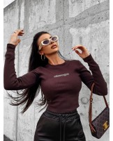 BLUZKA BASIC PRĄŻEK ▪️brąz