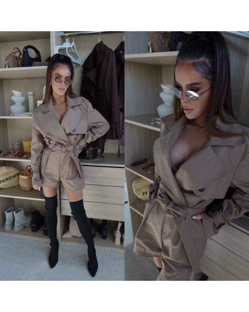 STYLOWY KOMBINEZON LATTE ▪️