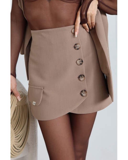 SPÓDNICA FOLD ▪️beżowa