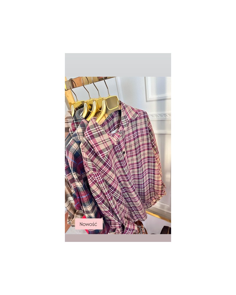 KOSZULA W KRATĘ  ▪️ JESIEŃ