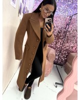 PŁASZCZ LONG ▪️camel limited 80 % wełna