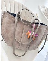 SKÓRZANA TOREBKA A4 ▪️MOKKA