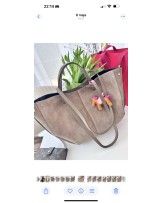 SKÓRZANA TOREBKA A4 ▪️MOKKA