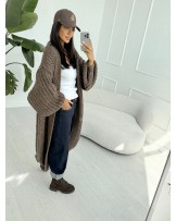 KARDIGAN LONG ▪️mokka i czekolada