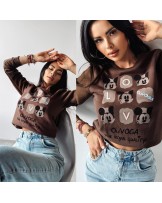 Bluza ocieplana ▪️CZEKOLADA MICKEY