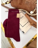 SKARPETY BORDO ▪️Long