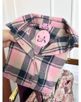 KOSZULA W KRATĘ ▪️Isabell rozowa LAMILLA