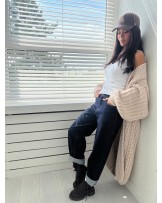 KARDIGAN LONG ▪️mokka i czekolada