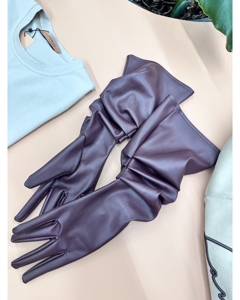 REKAWICZKI rouge WINO LEATHER