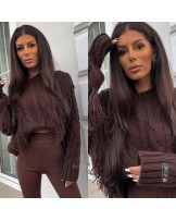 CZEKOLADOWY SWETER ▪️