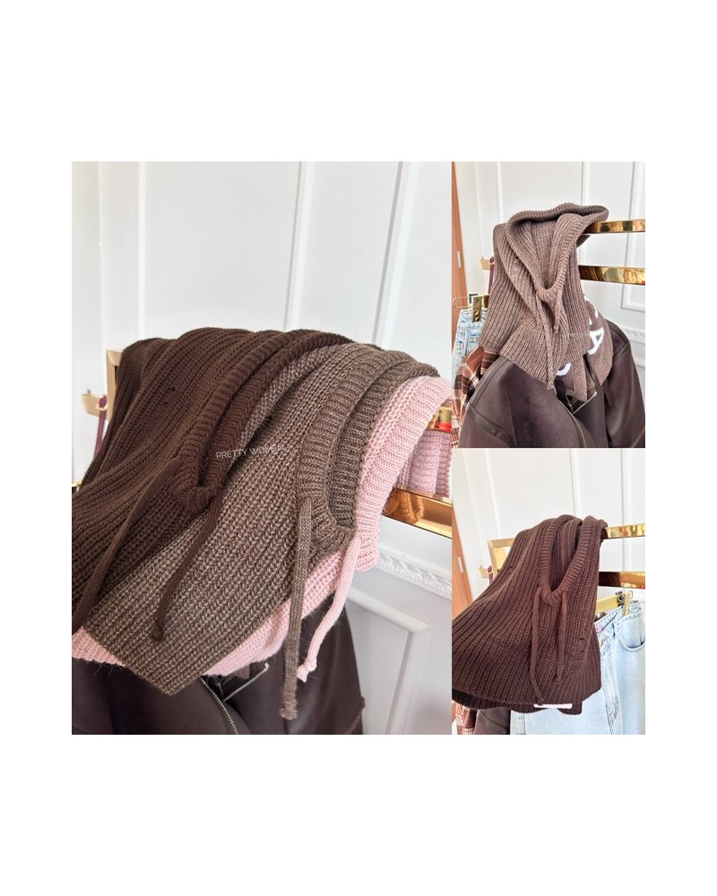 KOMIN Z KAPTUREM ▪️baklawa KOLORY z wełną