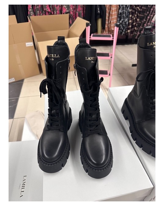 SKÓRZANE WORKERY LA MILLA ▪️skóra