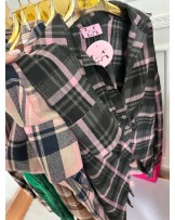 KOSZULA TALIOWANA W KRATKĘ ▪️