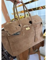 TOREBKA SKÓRA ZAMSZ NATURANY