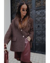 MARYNARKA FEMINIE ▪️jesień CZEKOLADA