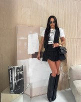 SPÓDNICA BOMBKA ▪️CZARNA la milla