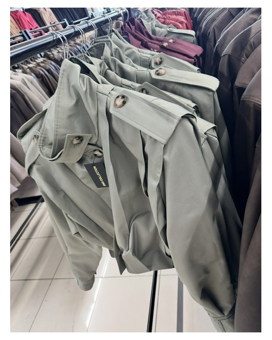 STYLOWY TRENCZ KHAKI ▪️