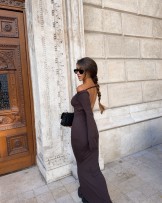 SUKIENKA MAXI CZEKOLADOWA ▪️