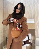 Wełniany płaszcz CAMEL ▪️