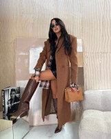 Wełniany płaszcz CAMEL ▪️