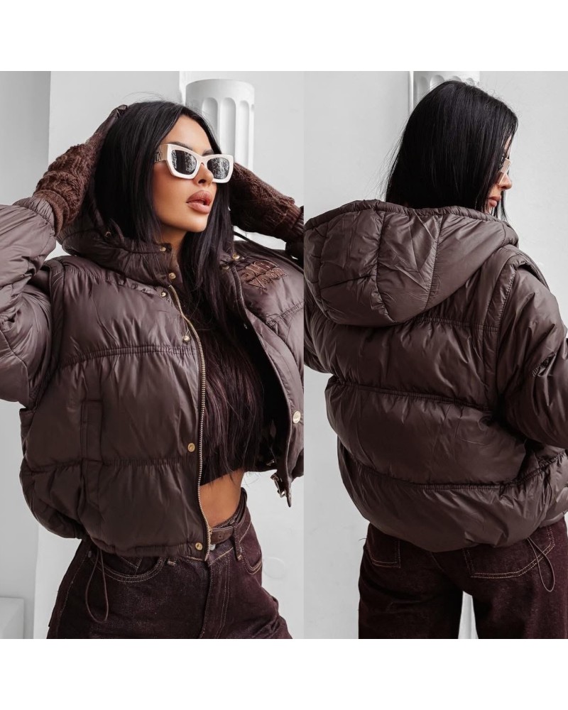 DAMSKA KURTKA CZEKOLADOWA ▪️