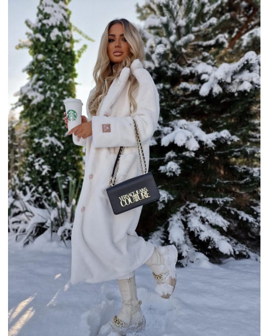 PŁASZCZ LONG BEAR ECRU ▪️