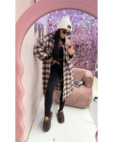 KOSZULA W KRATĘ LONG ▪️