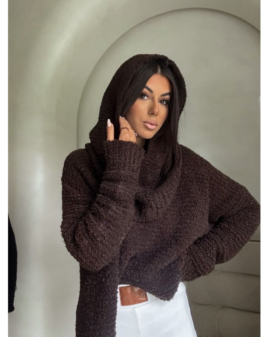 CZEKOLADOWA BALACLAVA ▪️50 % wełna